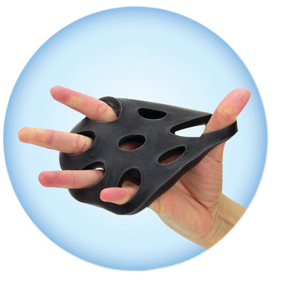 TheraBand hand Xtrainer - Black, advanced sports training — for Hand Strength and Dexterity Therapy