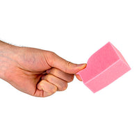 CanDo Hand Therapy Blocks, Pink (Soft), Pack of 32, Case of 5 — for Hand Flexion in Clinical and Institutional Care