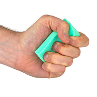 CanDo Hand Therapy Blocks, Green (Firm), Pack of 3, Case of 40 — for Hand Flexion in Clinical and Institutional Care