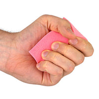 CanDo Hand Therapy Blocks, Assorted (Extra-Soft through Firm), Pack of 12, Case of 10 — for Hand Flexion in Clinical and Institutional Care