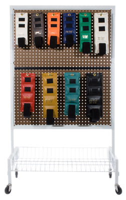 the Cuff Deluxe Ankle and Wrist Weight, 20 Piece Set with Rack (2 each: .25, .5, .75, 1, 1.5, 2, 2.5, 3, 4, 5 lb.) — for Strength Training and Rehabilitation