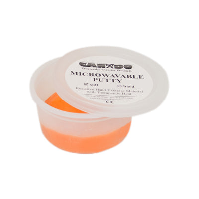 TheraPutty CanDo Microwavable Theraputty Exercise Material - 2 oz - Orange - Soft — for Hand Therapy and Strengthening