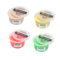 TheraPutty CanDo Scented Theraputty Exercise Material - 1 lb - 4-piece set (tan-green) — for Hand Therapy and Strengthening
