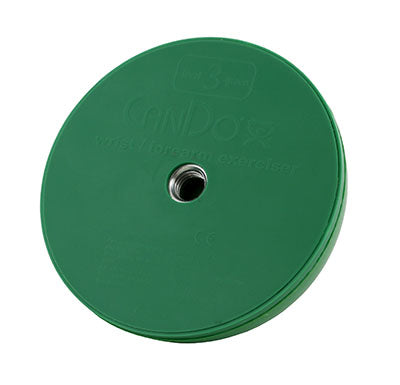 CanDo Wrist/Forearm Exerciser, Medium, Green, Ball Only — for Range-of-Motion in Clinical and Institutional Care