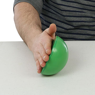 CanDo Wrist/Forearm Exerciser, Medium, Green, Ball Only — for Range-of-Motion in Clinical and Institutional Care