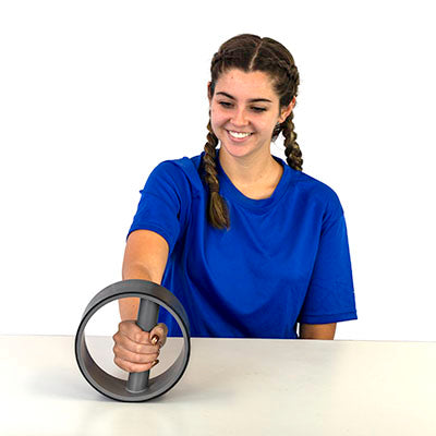 CanDo Pronation/Supination Wrist Exercise Wheel — for Wrists & Shoulder in Clinical and Institutional Care
