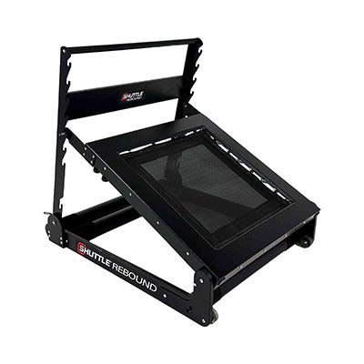 Shuttle Rebound, Black — for Fitness Equipment in Clinical and Institutional Care