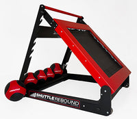 Shuttle Red Rebound Set with 5 Red Medicine Balls — for Fitness Equipment in Clinical and Institutional Care