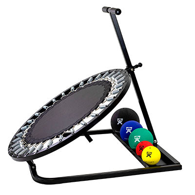 CanDo Circular Ball Rebounder, 5-Piece Set (1 ea: 2, 4, 7, 11, 15 lb.) — for Strength Training and Rehabilitation