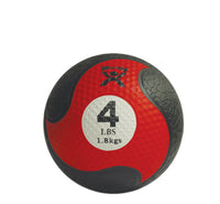 CanDo Firm Medicine Ball, 8" Diameter, Tan, 1 lbs. — for Strength Training and Rehabilitation