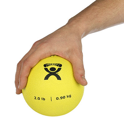 CanDo Soft and Pliable Medicine Ball, 5-Piece Set (1 ea: 2, 4, 7, 11, 15 lbs.) — for Strength Training and Rehabilitation