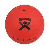 CanDo Soft and Pliable Medicine Ball, Tan, 1 lbs. — for Strength Training and Rehabilitation