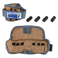 the Cuff The Adjustable Cuff pediatric ankle weight - 2 lb - 12 x 0.17 lb inserts - Tan - pair — for Strength Training and Rehabilitation