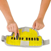 the Cuff The Adjustable Cuff wrist weight - 2 lb - 10 x 0.2 lb inserts - Yellow - each — for Strength Training and Rehabilitation