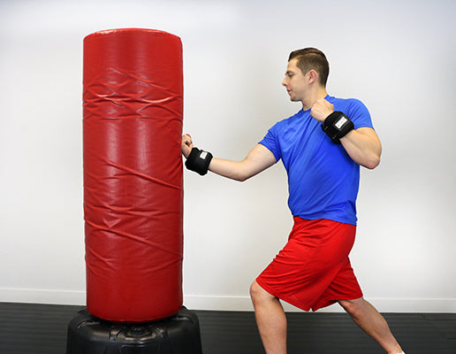 the Cuff CanDo Weight Straps - 5 lb Set (2 each: 2-1/2 lb weight) - Black — for Strength Training and Rehabilitation