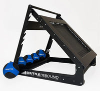 Shuttle Black Rebound Set with 5 Blue Medicine Balls — for Fitness Equipment in Clinical and Institutional Care