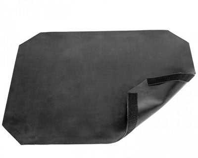 Shuttle Kickplate Cover Replacement, Black, 24" x 30" — for Fitness Equipment in Clinical and Institutional Care