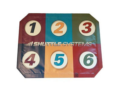Shuttle Graphic Kickplate Cover — for Fitness Equipment in Clinical and Institutional Care