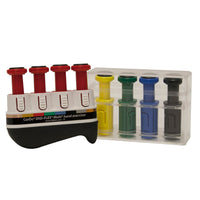 CanDo Digi-Flex Multi, Progressive Starter Pack, Frame, 8 Buttons (4 Red, 1 Yellow, 1 Green, 1 Blue, 1 Black) — for Hand Flexion in Clinical and Institutional Care