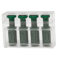 CanDo Digi-Flex Multi, 4 Additional Finger Buttons with Box, Yellow (X-Light) — for Hand Flexion in Clinical and Institutional Care