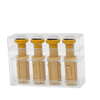 CanDo Digi-Flex Multi, 4 Additional Finger Buttons with Box, Yellow (X-Light) — for Hand Flexion in Clinical and Institutional Care