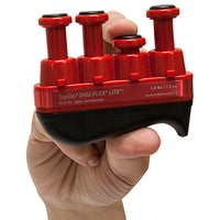 CanDo Digi-Flex LITE - Red (light) (set of 10) — for Patient Compliance Program in Clinical and Institutional Care