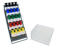 CanDo Digi-Flex Multi Small Clinic Pack, Standard (5 bases plus 20 button set w/rack) — for Organized Equipment Storage