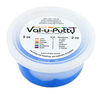 Val-u-Putty Exercise Putty - blueberry (firm) - 2 oz — for Hand Therapy and Strengthening