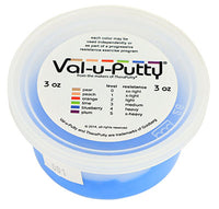 Val-u-Putty Exercise Putty - blueberry (firm) - 2 oz — for Hand Therapy and Strengthening
