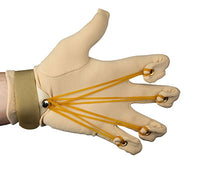 CanDo Standard Finger Flexion Glove, S/M Left — for Hand Flexion in Clinical and Institutional Care