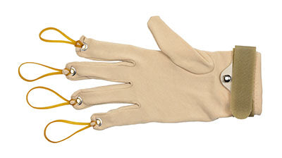 CanDo Standard Finger Flexion Glove, L/XL Right — for Hand Flexion in Clinical and Institutional Care