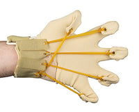 CanDo Deluxe with Thumb Finger Flexion Glove, L/XL Left — for Hand Flexion in Clinical and Institutional Care