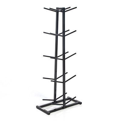 Power Systems Double Med Ball Tree, Black — for Strength Training and Rehabilitation