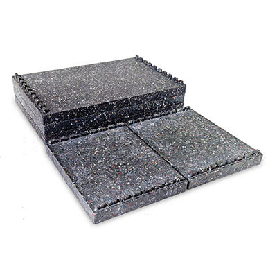 Power Systems Jerk Blocks, DC Blocks Double-Wide, Set of 24 — for Strength Training and Rehabilitation