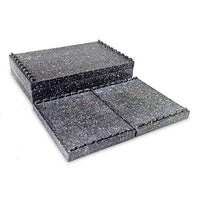 Power Systems Jerk Blocks, DC Blocks Double-Wide, Set of 24 — for Strength Training and Rehabilitation