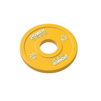 Power Systems Training Plate, Yellow, 2.5 lb — for Strength Training and Rehabilitation