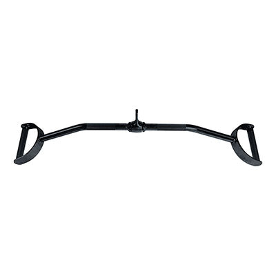 Power Systems Black Chrome, 36" Cable Pro Style Lat Bar — for Fitness Equipment in Clinical and Institutional Care