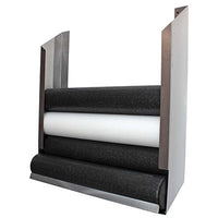 Power Systems Wall Rack For Foam Rollers — for Flexibility and Muscle Recovery