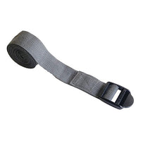 Power Systems Yoga Strap, Gray, 6 ft — for Flexibility and Mobility Training