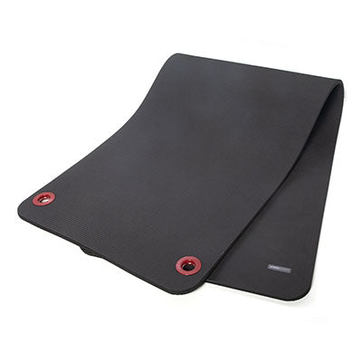 Power Systems Premium Hanging Club Mat, Jet Black, 72"L x 23"W x 3/8"D — for Exercise and Therapy Floor Work