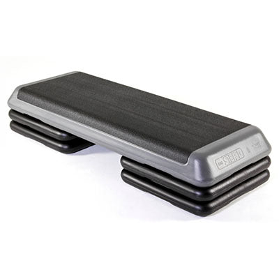 Power Systems Original Health Club Step, Black/Gray — for Aerobic Steppers in Clinical and Institutional Care