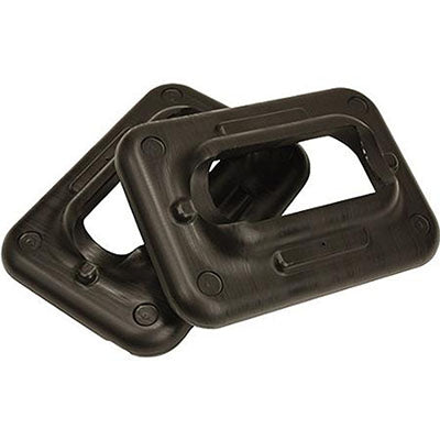Power Systems Additional Risers for The Circuit Step, Black — for Aerobic Steppers in Clinical and Institutional Care