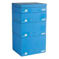 Power Systems Plyo-Safe G2 Plyo Block Set (1 ea: 3", 6", 12", 18", 24") — for Strength Training and Rehabilitation