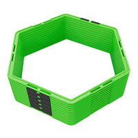Power Systems Hex Agility Ring, Green, Set of 12 — for Fitness Accessories in Clinical and Institutional Care