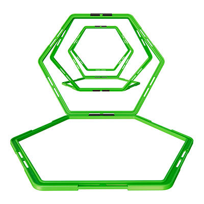 Power Systems Hex Agility Ring, Green, Set of 12 — for Fitness Accessories in Clinical and Institutional Care