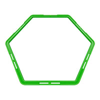 Power Systems Hex Agility Ring, Green, Set of 12 — for Fitness Accessories in Clinical and Institutional Care