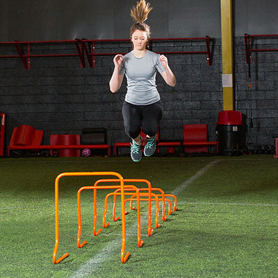 Power Systems Step Hurdle Standard Training Set, 12" (Set of 12) — for Fitness Accessories in Clinical and Institutional Care