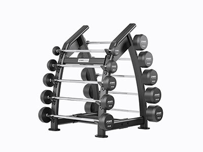 Power Systems Denali Series Fixed Barbell Rack — for Organized Equipment Storage