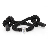 Power Systems Super Tricep Rope, Black — for Fitness Equipment in Clinical and Institutional Care