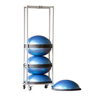 Power Systems Small Storage Rack for BOSU, Gray — for Treatment and Examination Rooms